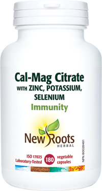 Cal-Mag Citrate With Zinc, Potassium, Selenium
